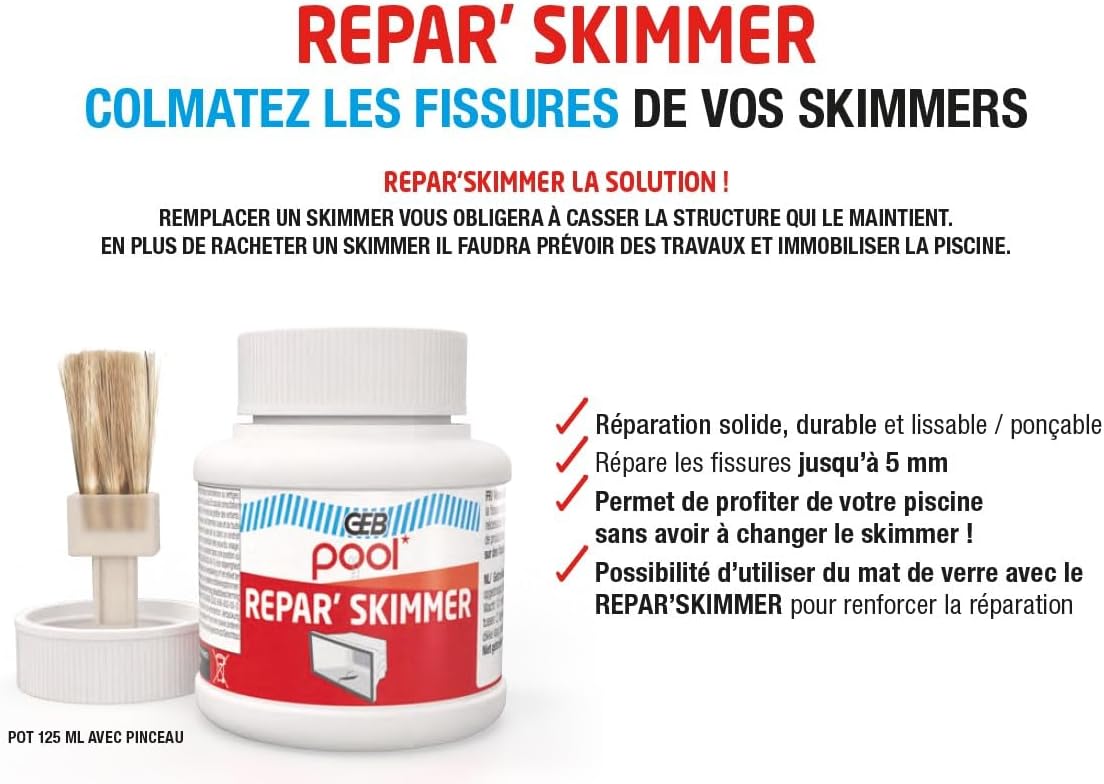 Répare fissure Skimmer Lampe – Image 4