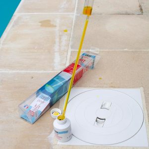 Colorant détection fuite piscine